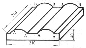 圖1 上模外形示意圖 圖1 上模外形示意圖